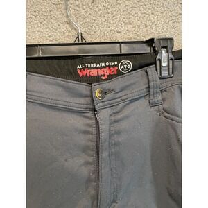 Wrangler Men's Gray  Cargo Pants 36x30 Relaxed Fit Utility Workwear